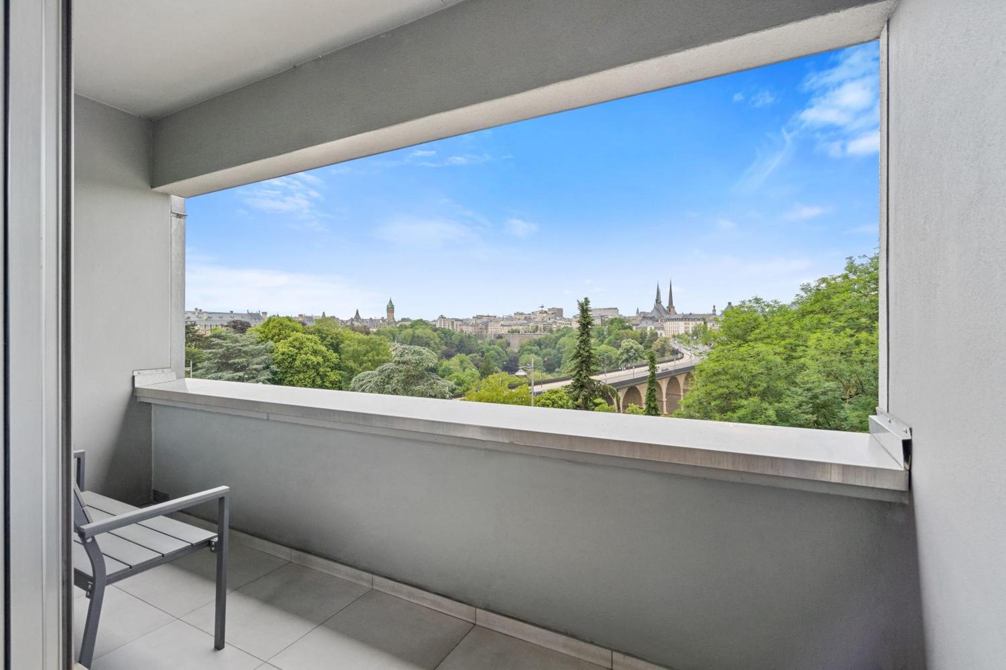 Central Lux 2Br Apt With City Views & Balcony Luxemburg Exterior foto