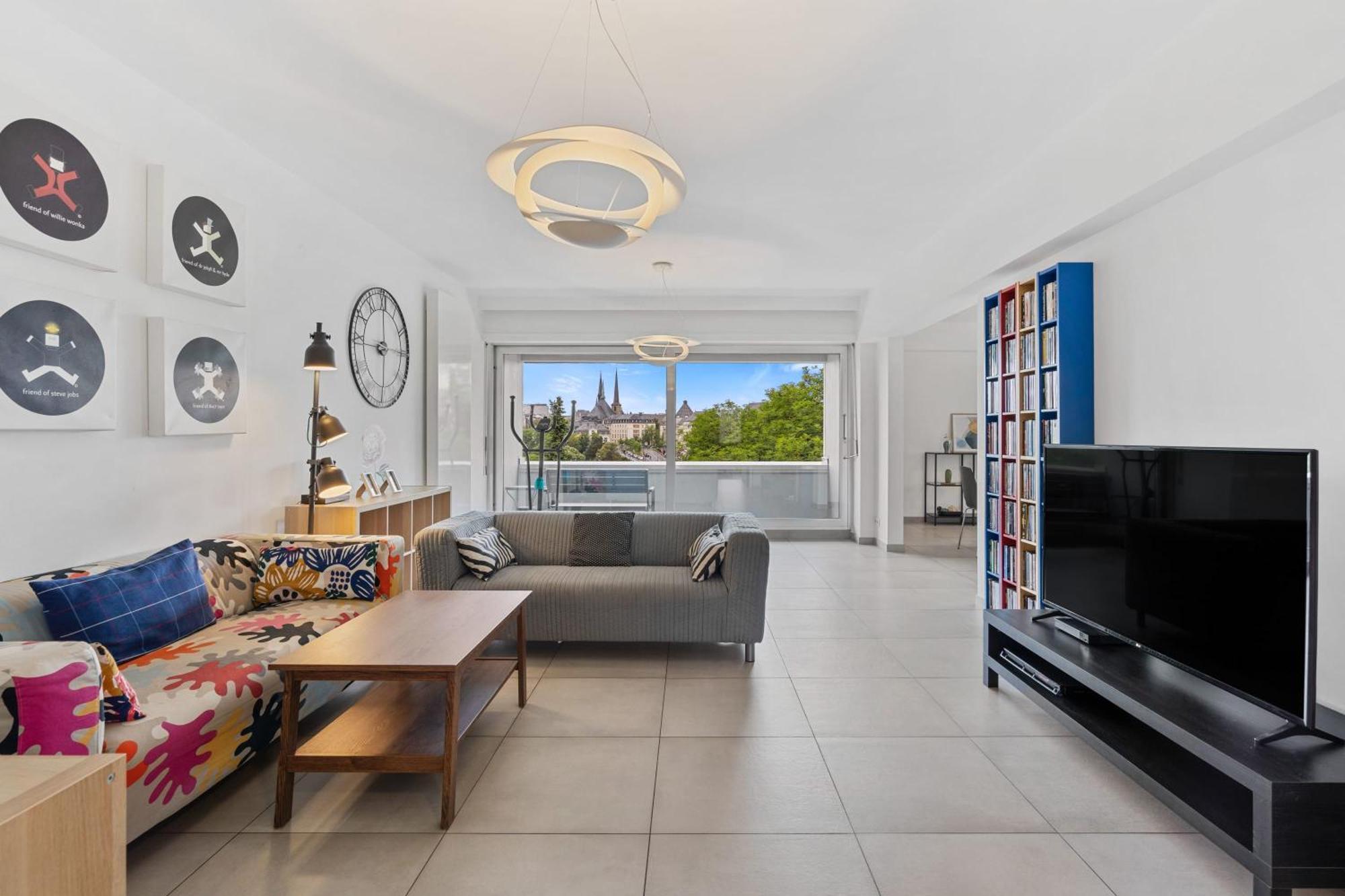 Central Lux 2Br Apt With City Views & Balcony Luxemburg Exterior foto